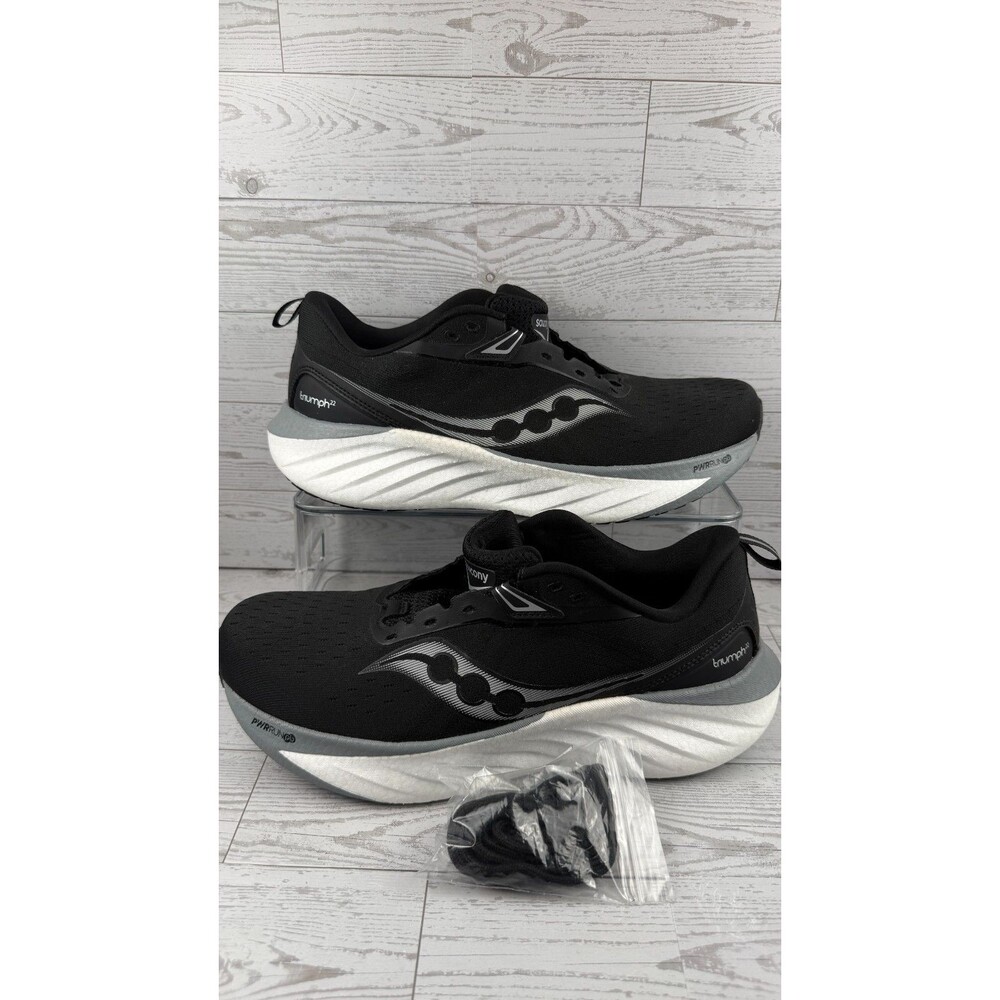 Saucony Triumph 22 S20964-200 Black 10.5D Mens Sneakers Athletic Shoes #445